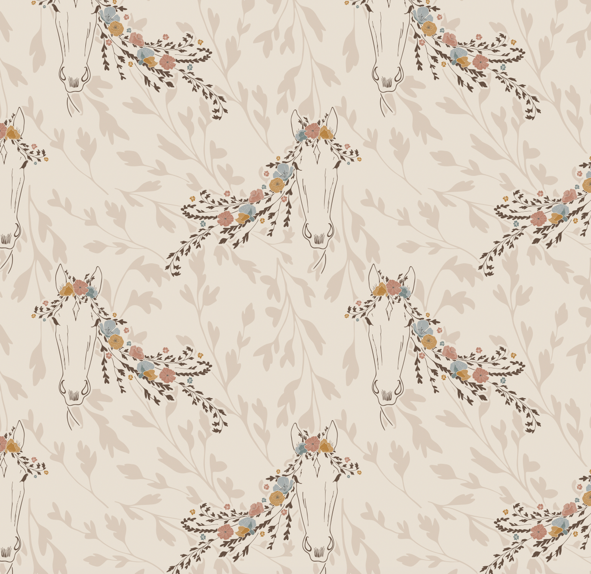 Trixie Wallpaper by Hearten Design