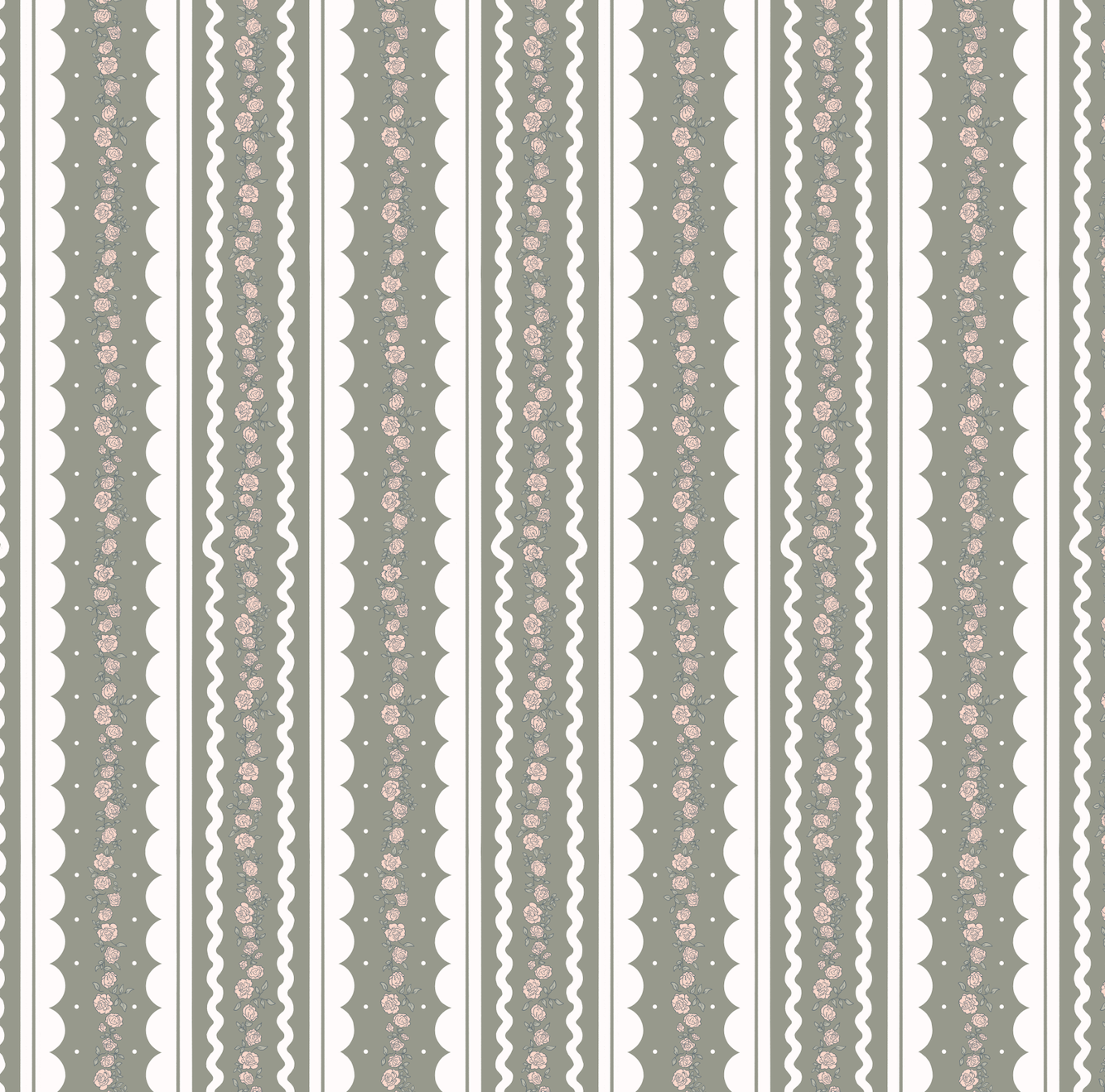 Solana Wallpaper by Painted Hawk Design
