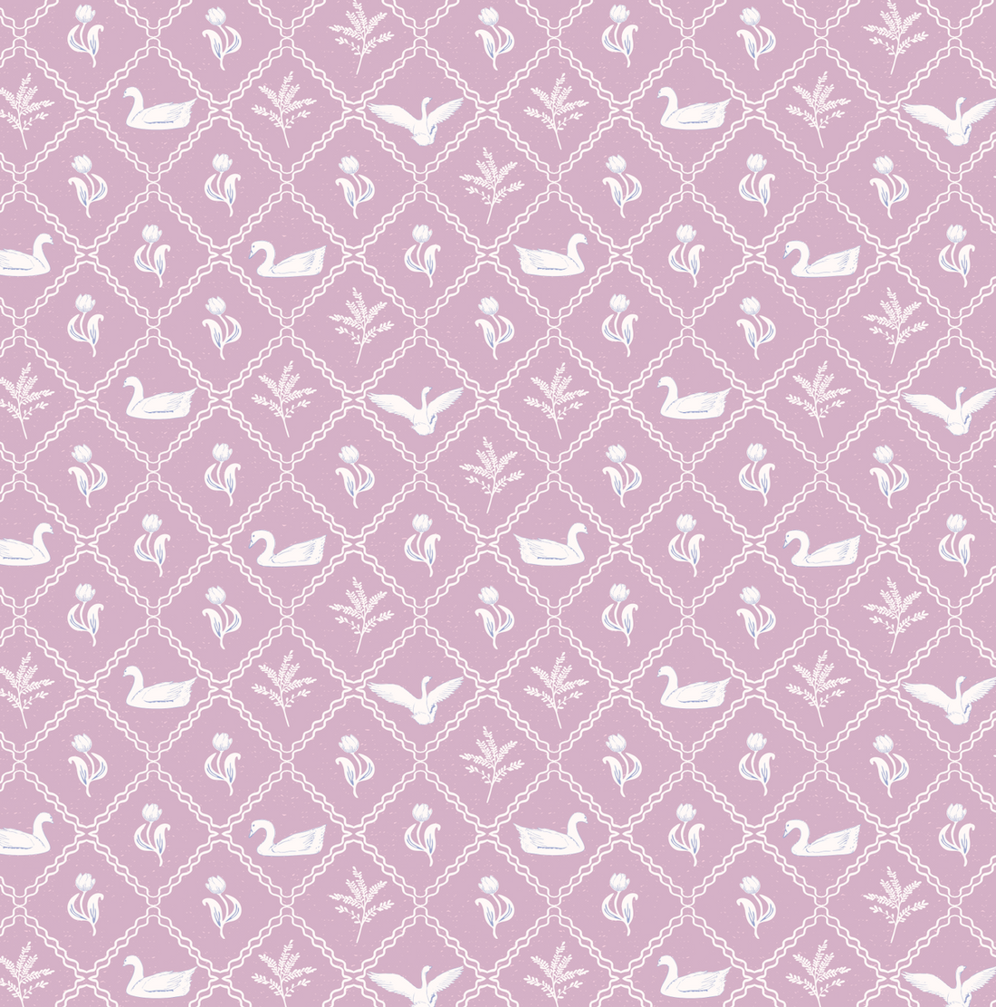 Lillie Wallpaper by Jun Shu Create