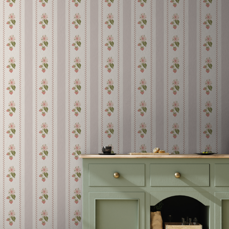 Tilda Wallpaper by Adeline-Julie Bee