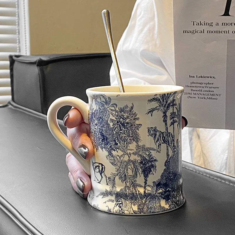 Fernmere Vintage Ceramic Mug