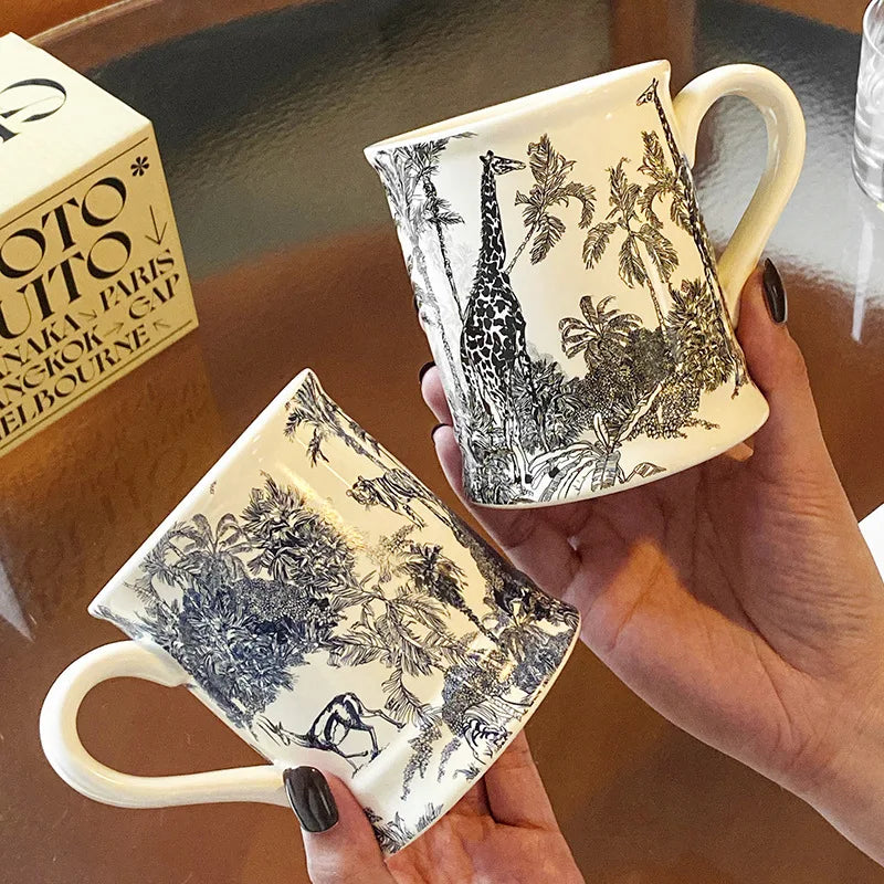Fernmere Vintage Ceramic Mug