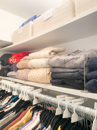 Acrylic Shelf Divider