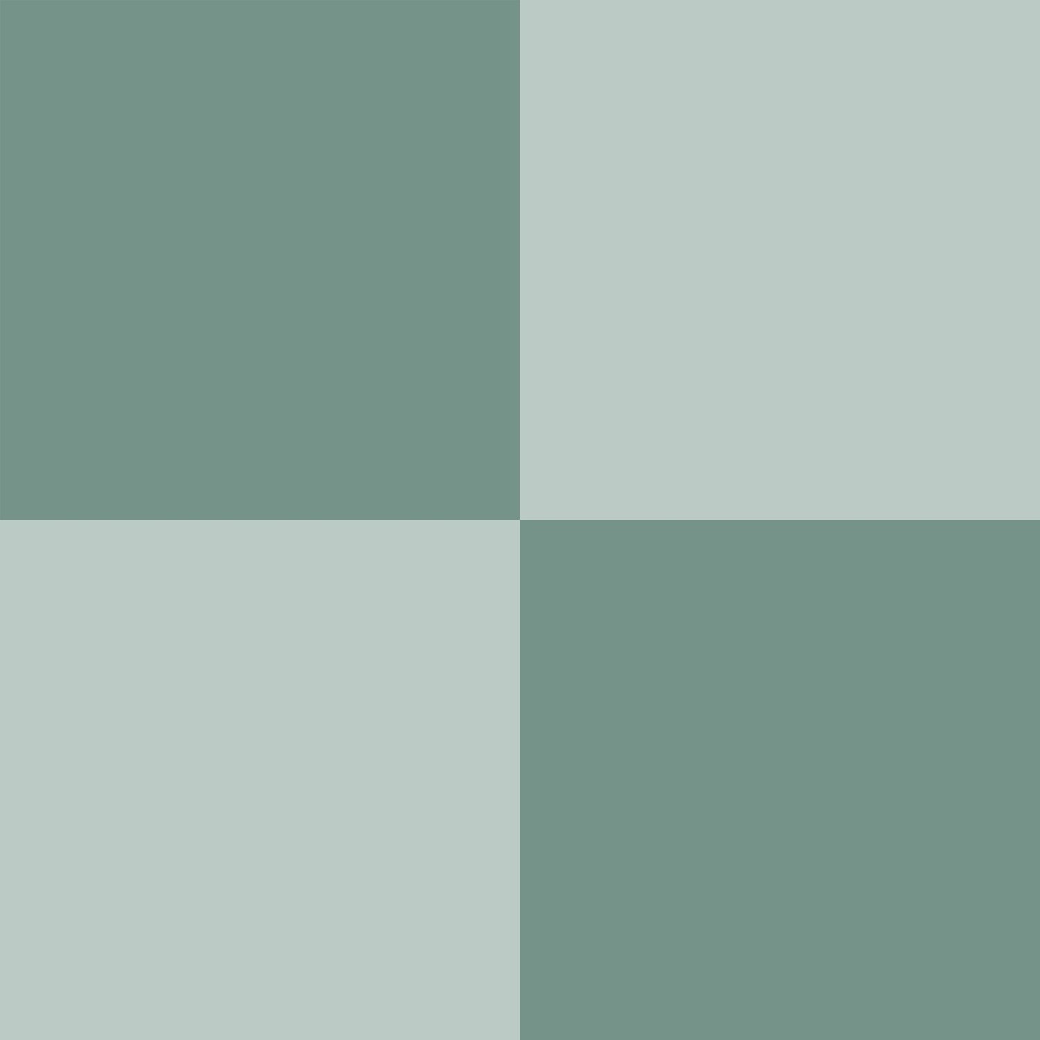 Simply Checker (Light Teal) Wallpaper