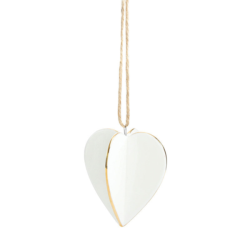 Ceramic Heart Ornament