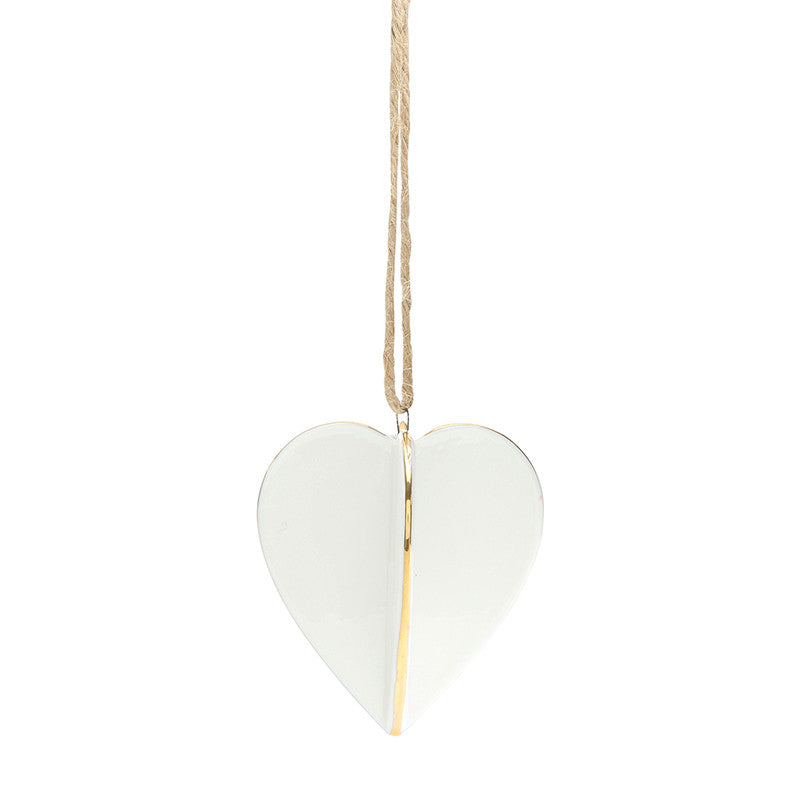 Ceramic Heart Ornament