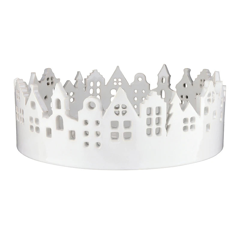 Ceramic House Bowl Large 8"