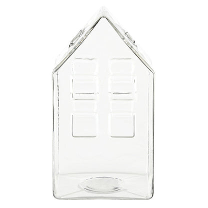 Glass House Bud Vase - Medium 4.25"