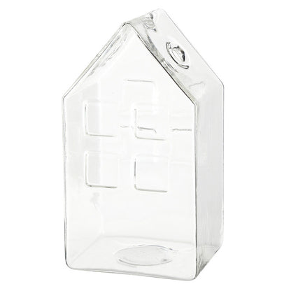 Glass House Bud Vase - Medium 4.25"