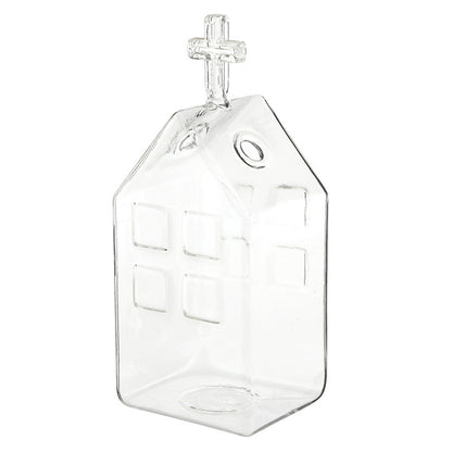 Glass House Bud Vase - Large 5.5"