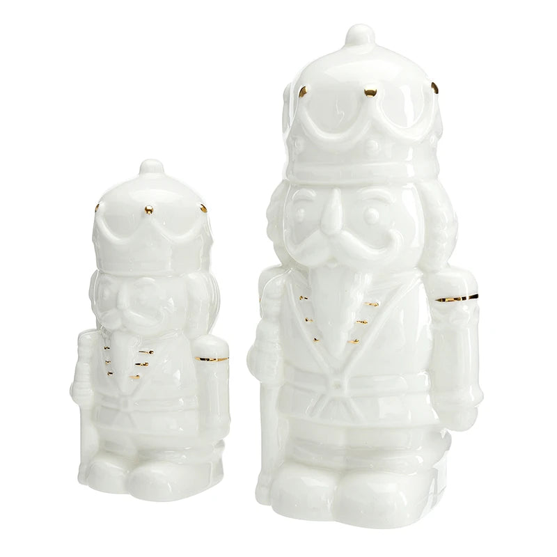 Ceramic Nutcracker - Set of 2