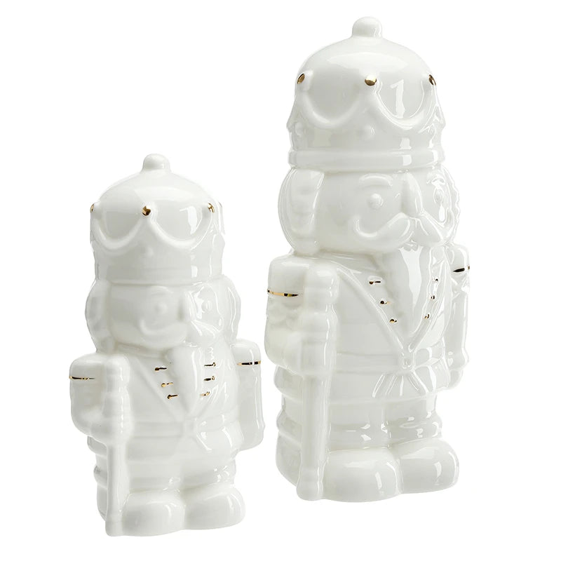 Ceramic Nutcracker - Set of 2