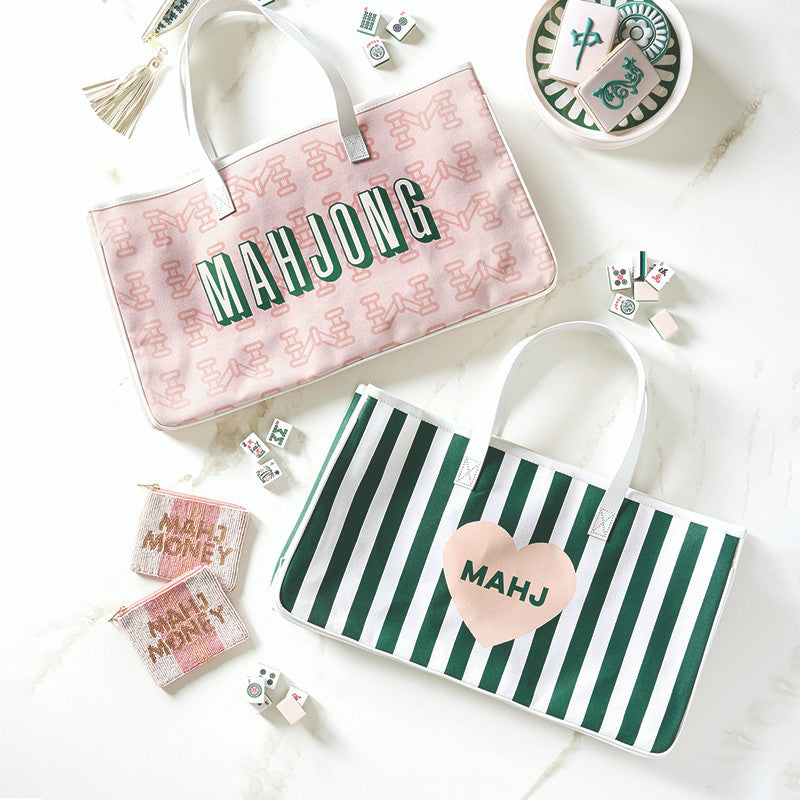Mahjong Canvas Tote - Mahjong