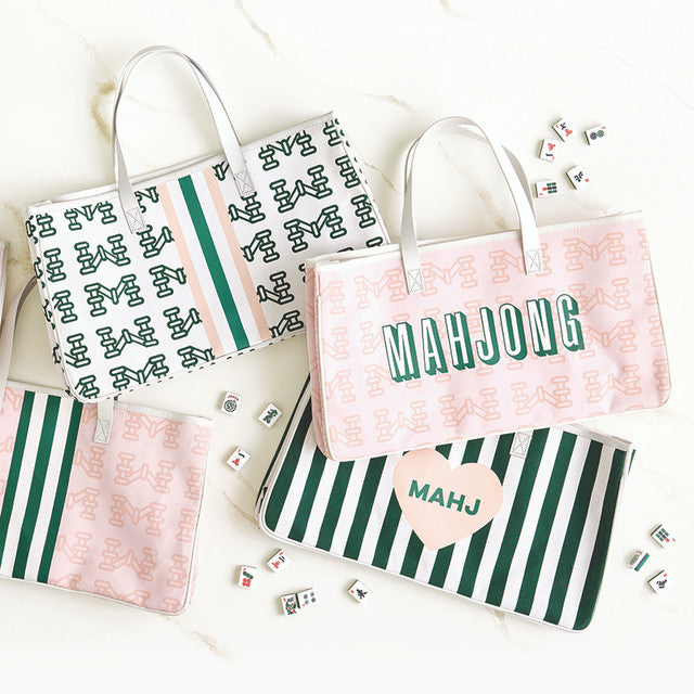 Mahjong Canvas Tote - Mahjong