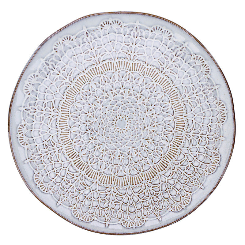 Coastal Stamped Platter - 10" Dia