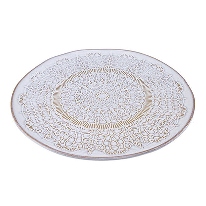 Coastal Stamped Platter - 10" Dia