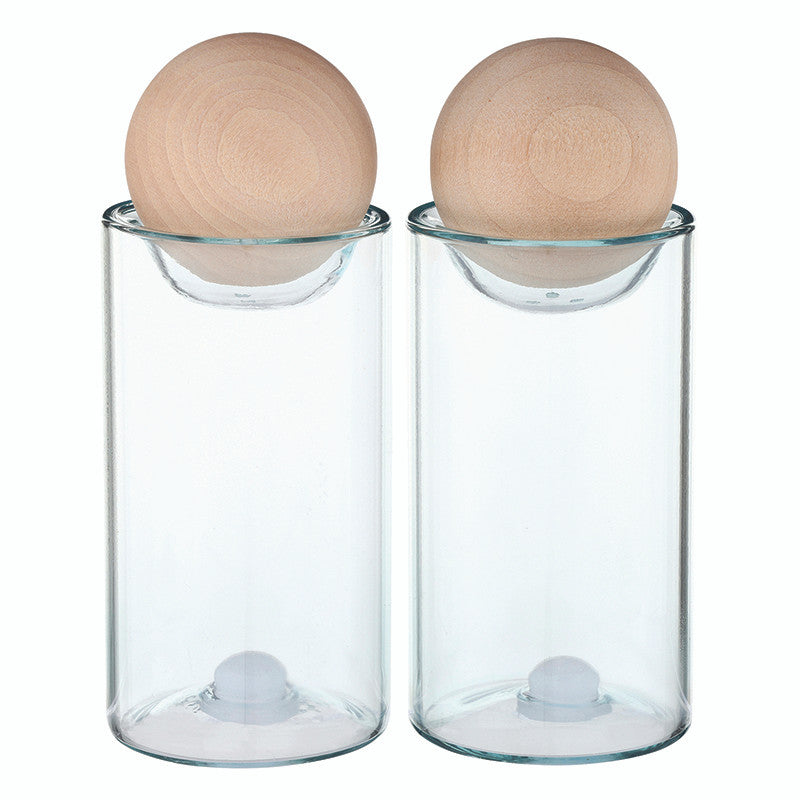 Salt + Pepper Shaker Set - Coastal Blue
