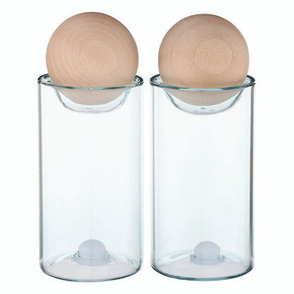 Salt + Pepper Shaker Set - Coastal Blue