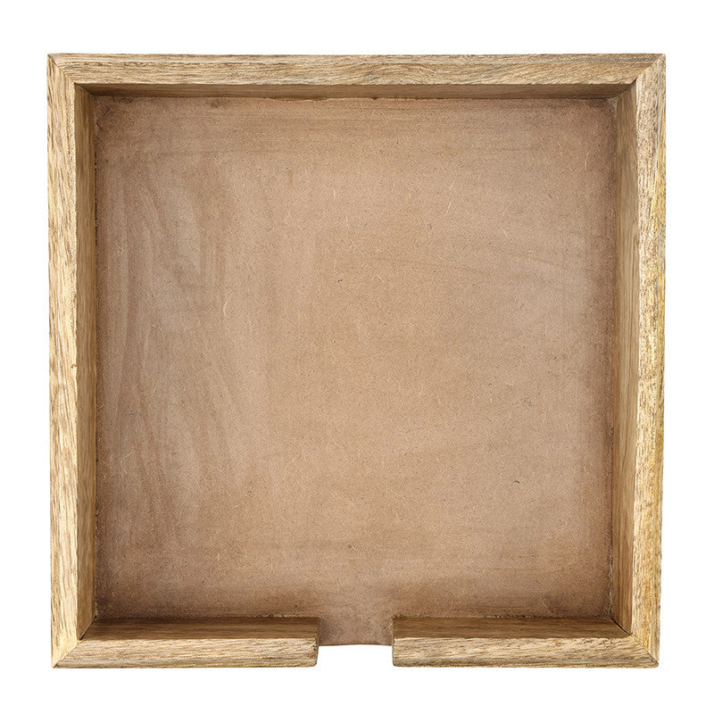 Wood Luncheon Napkin Holder - Bon Appetit