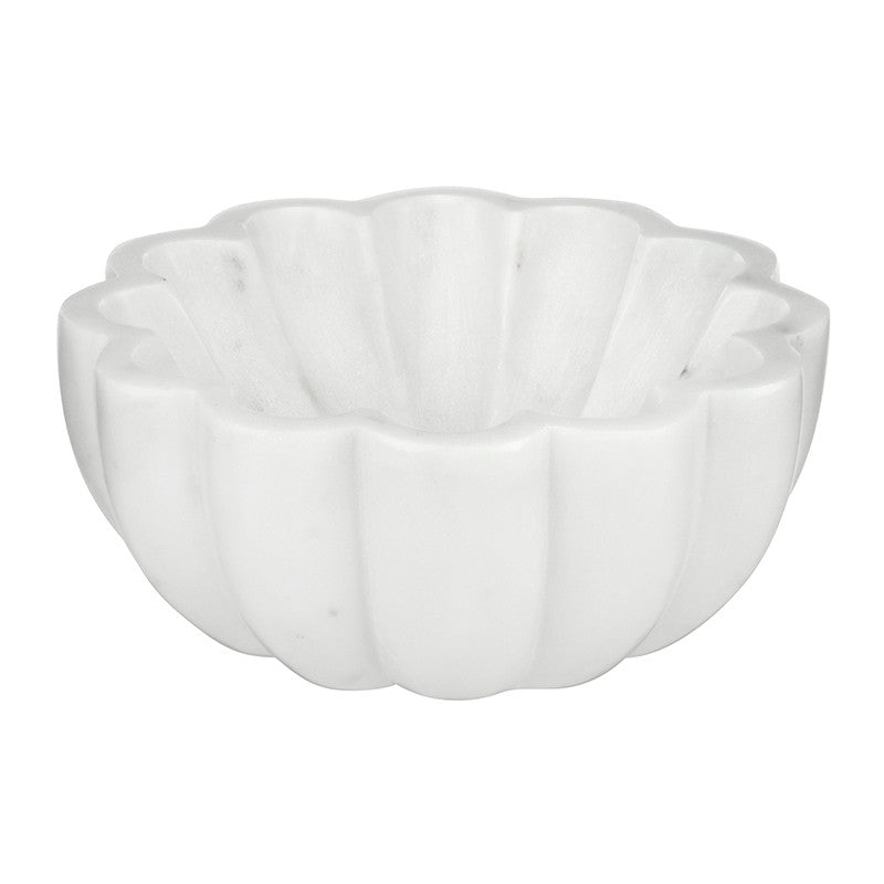 Face to Face Marble Bowl - Scallop