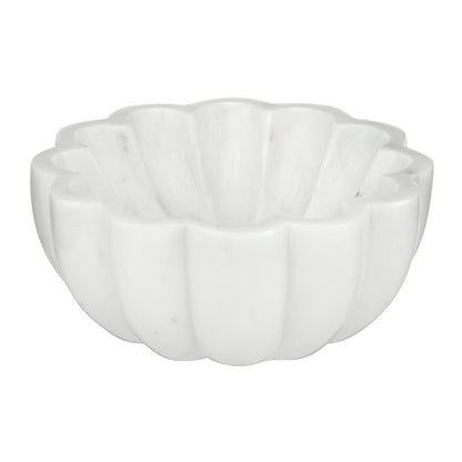 Face to Face Marble Bowl - Scallop