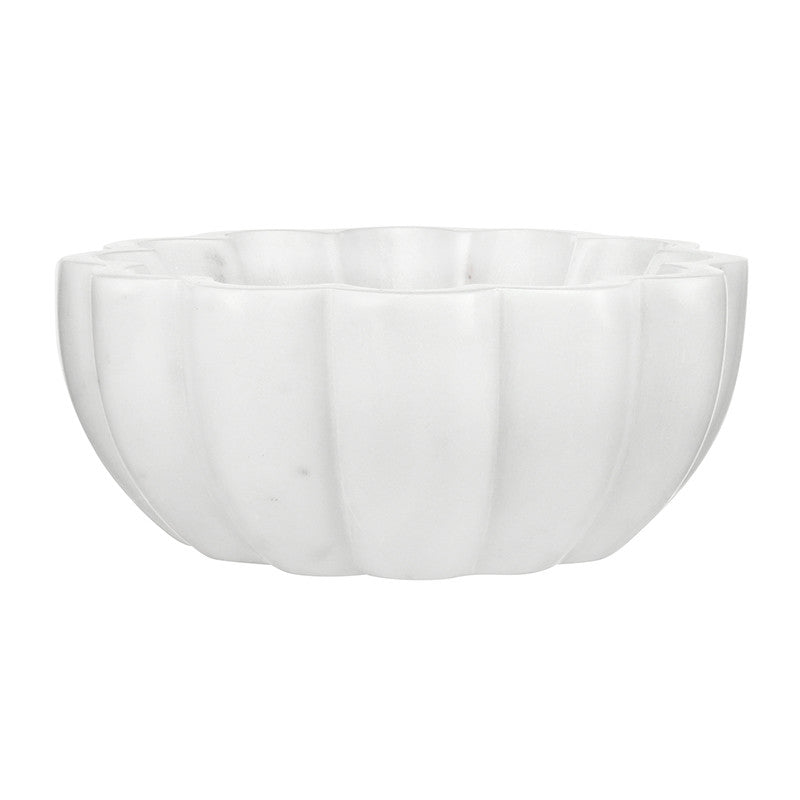 Face to Face Marble Bowl - Scallop