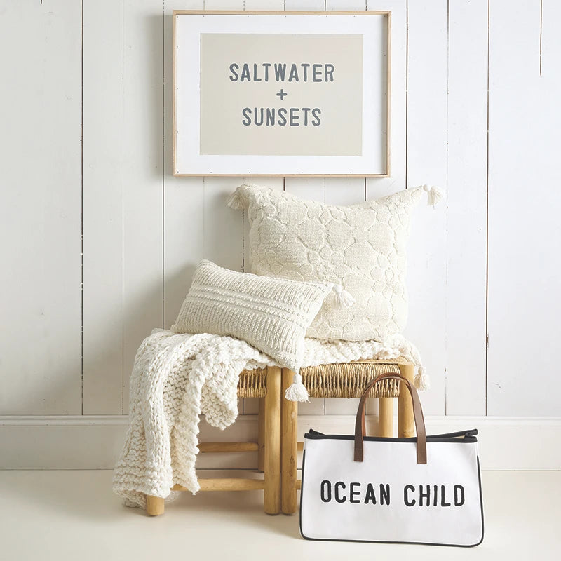 Face to Face Canvas Tote - Ocean Child