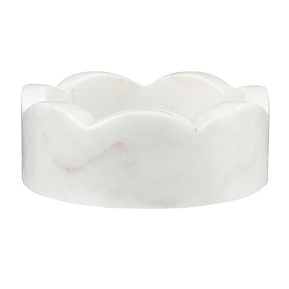 Face to Face Marble Catch-All Tray - Scallop - Small