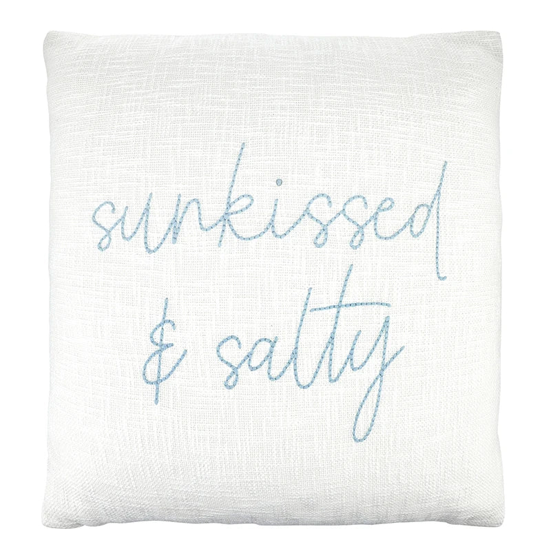 Face to Face Euro Pillow - Sunkissed &amp; Salty