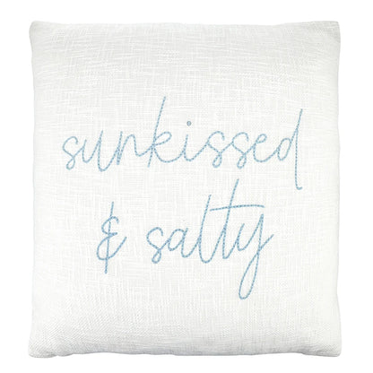 Face to Face Euro Pillow - Sunkissed &amp; Salty