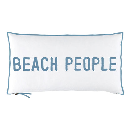 Face to Face Lumbar Pillow - We Are Beach People