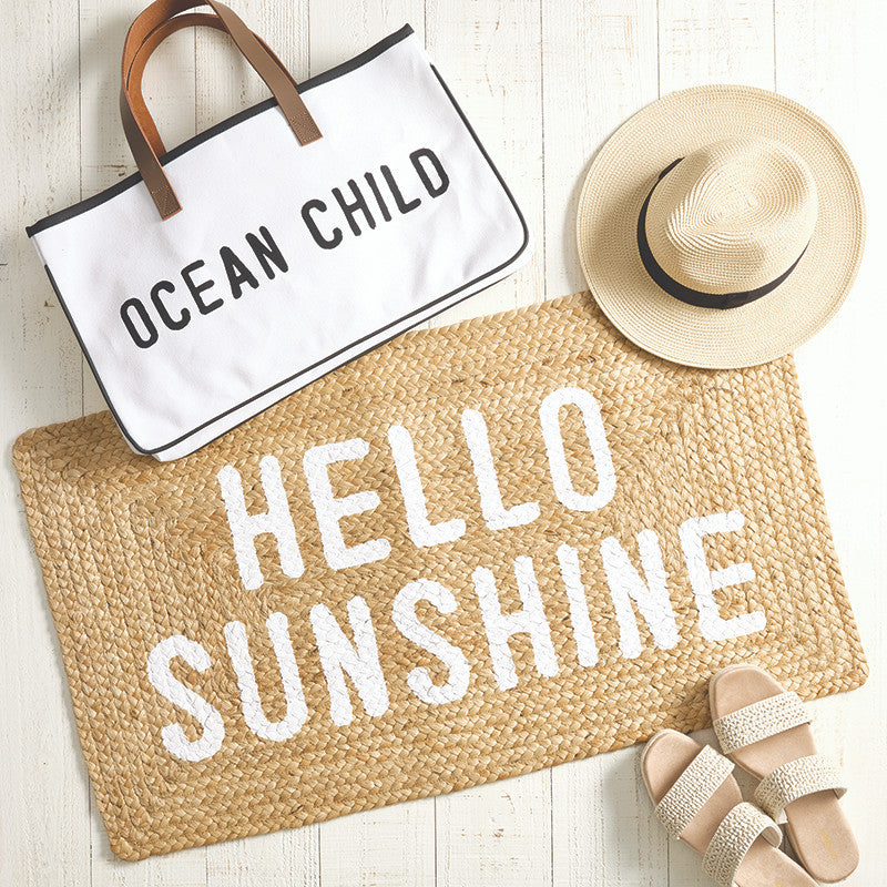 Jute Doormat - Hello Sunshine