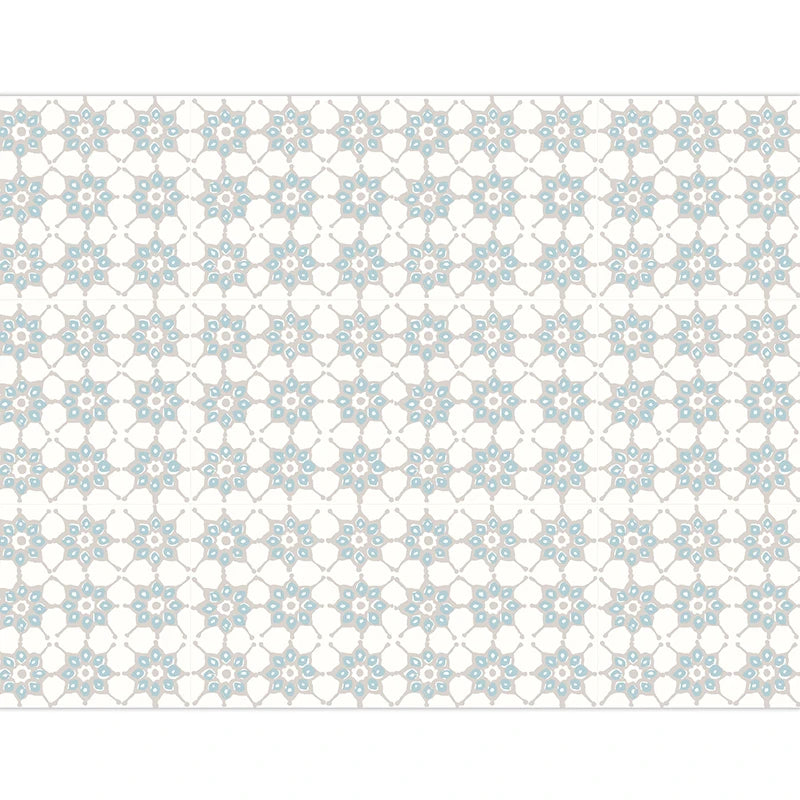 Face to Face Paper Table Runner - Blue Tile