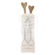 Wood Heart Salad Servers