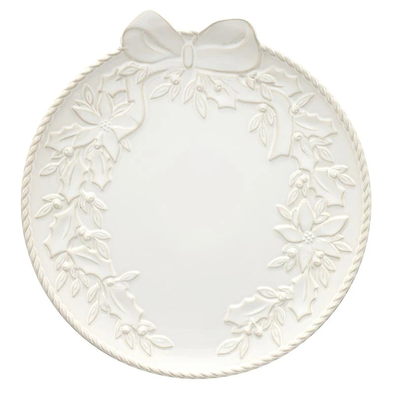 Ceramic Wreath Platter