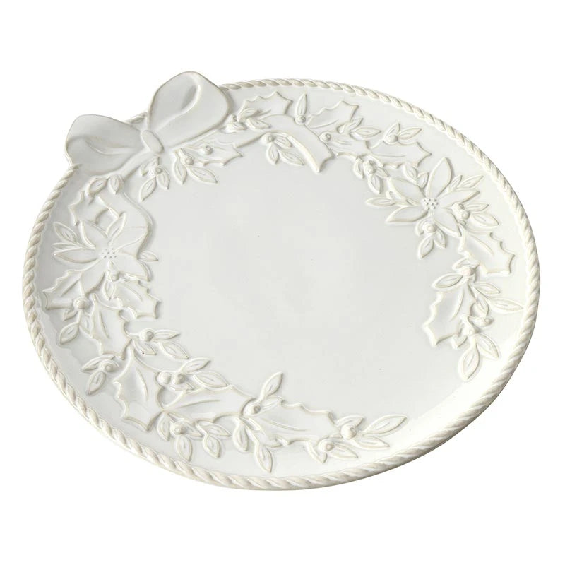 Ceramic Wreath Platter