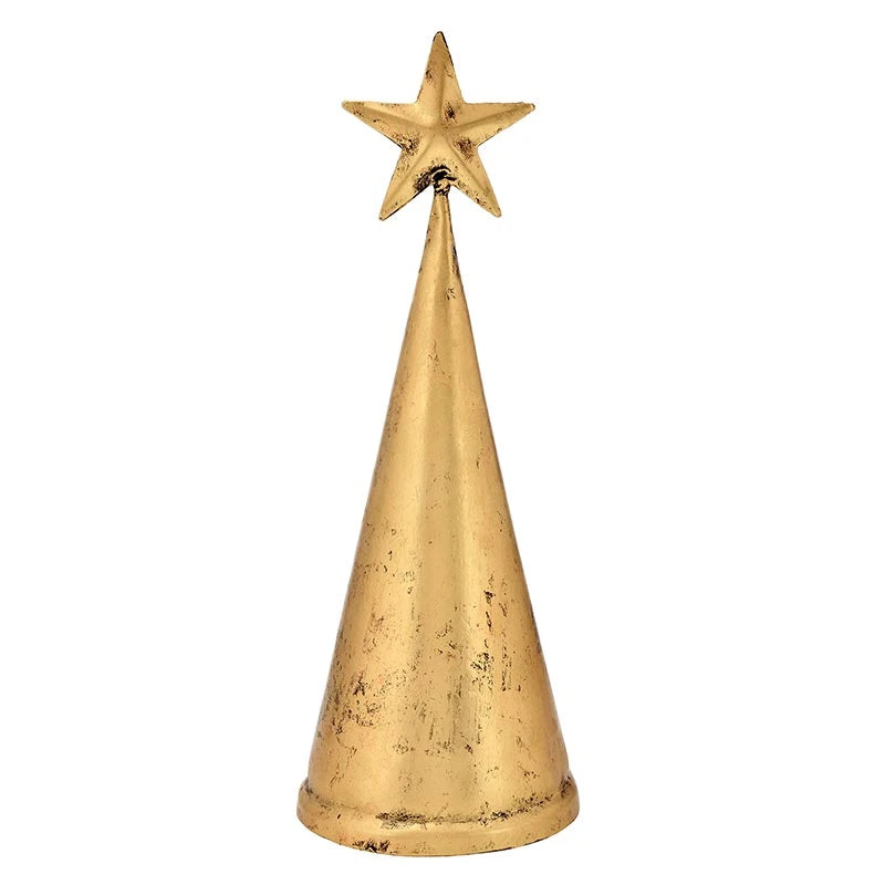 Gold Cone Tree Bell - 12"