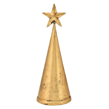 Gold Cone Tree Bell - 12"