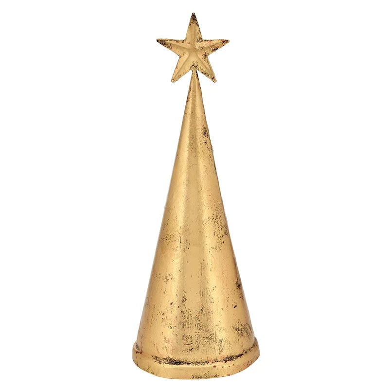 Gold Cone Tree Bell - 14"