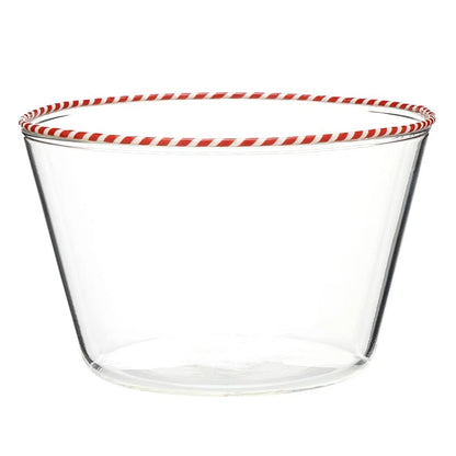 Peppermint Twist Bowl - Red