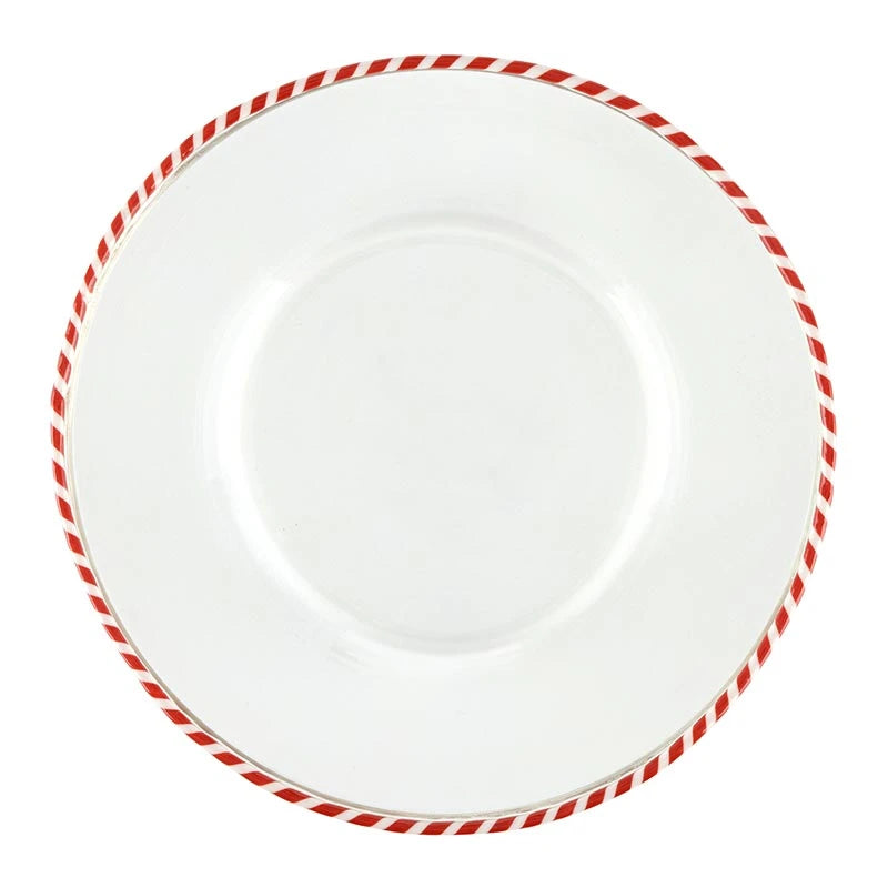 Peppermint Twist Bowl - Red