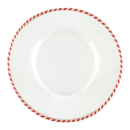 Peppermint Twist Bowl - Red