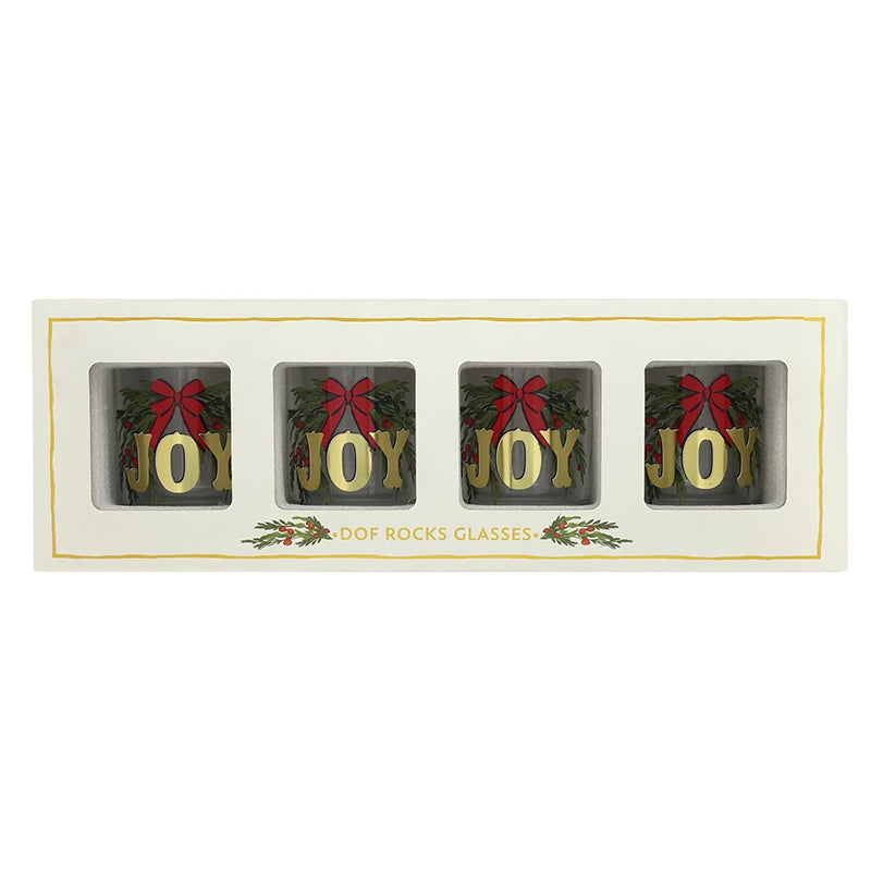Boxed DOF Glass Set - Joy