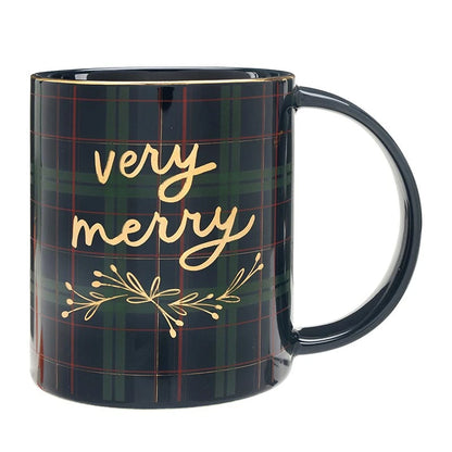 Wide Handle Mug - Very Merry