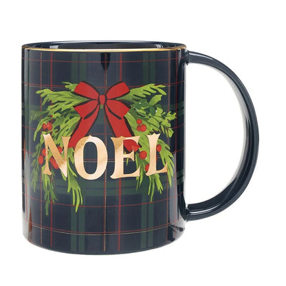 Wide Handle Mug - Joy Plaid