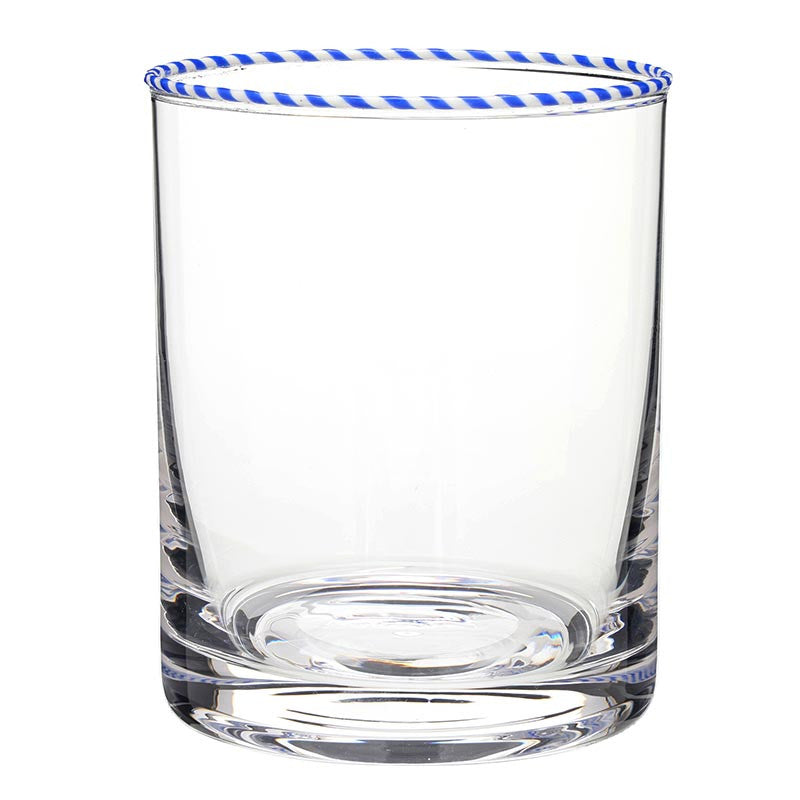 Blue Twist DOF Glass - Blue