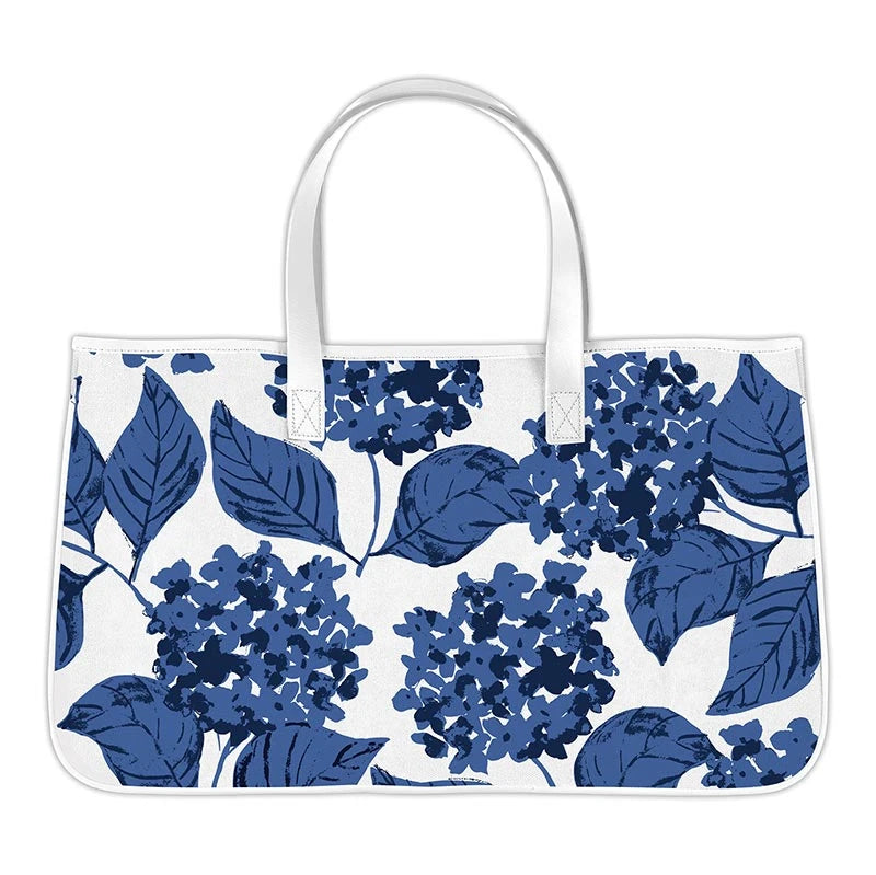Canvas Tote - Blue Hydrangea