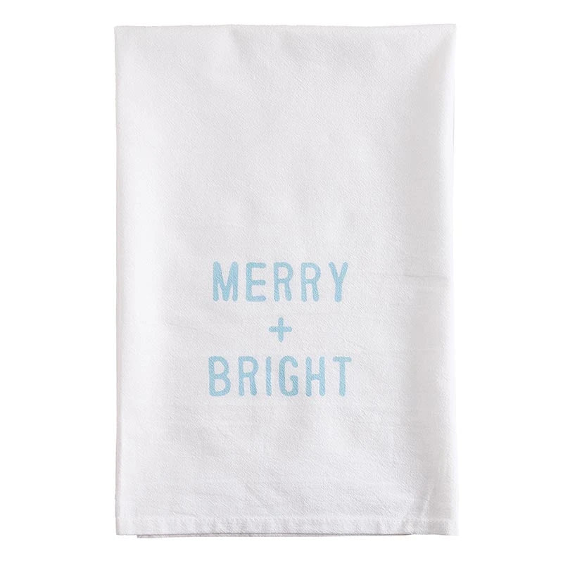 Face to Face Thirsty Boy Towel - Merry &amp; Bright