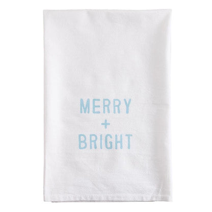 Face to Face Thirsty Boy Towel - Merry &amp; Bright