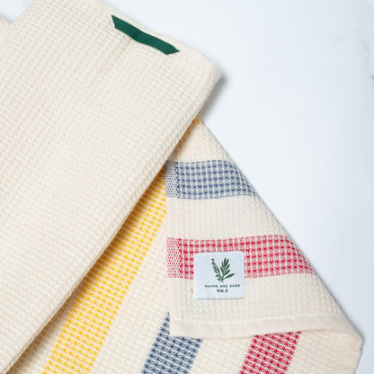 Towel/Kit Design Primary Stripe Set